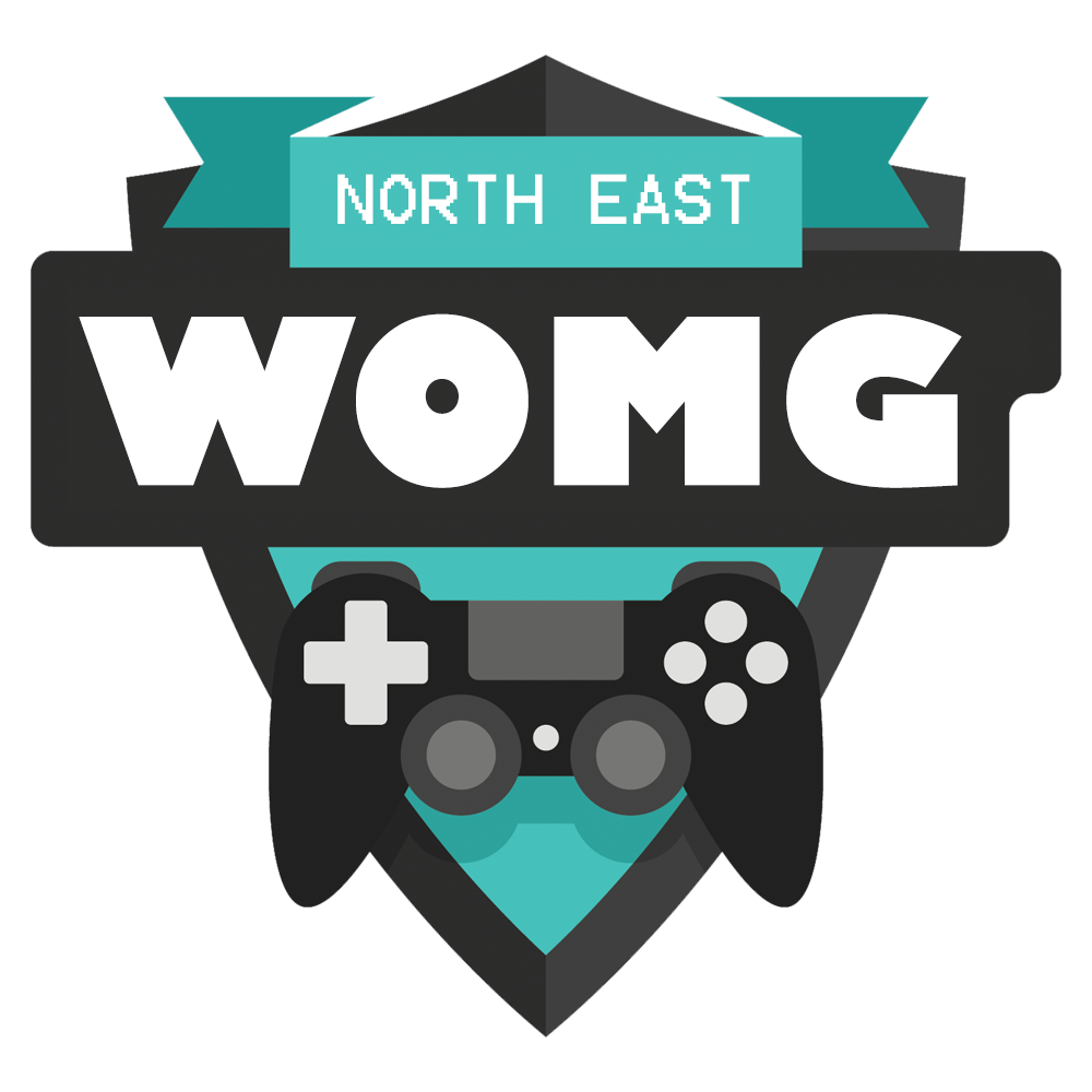 Logo for WOMG / Women Making Games